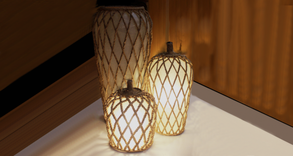 Solomon Hanging Lamp & Vase