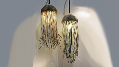 Jelly Fish Hanging Lamp