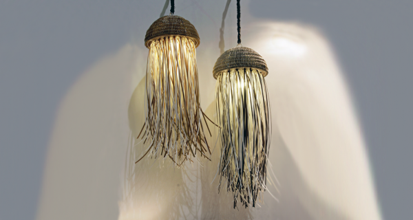 Jelly Fish Hanging Lamp