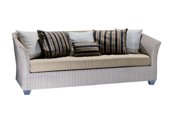 Barbados Sofa in Twisted Polyrod