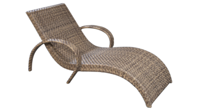 Scandovia Chaise Lounge- Mocha Cream