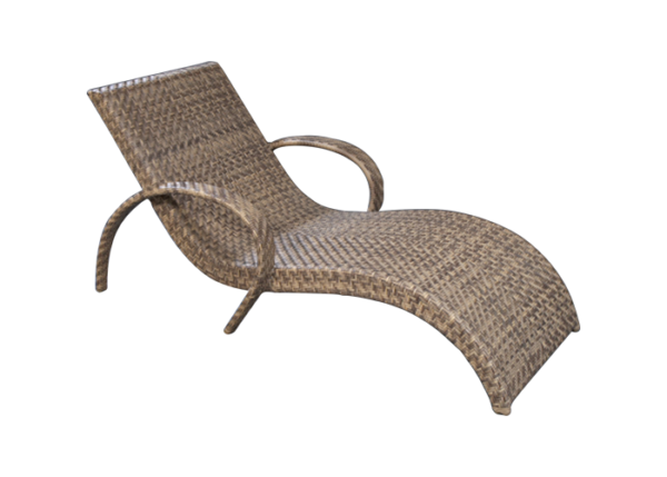 Scandovia Chaise Lounge- Mocha Cream